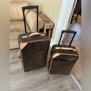 Louis Vuitton luggage